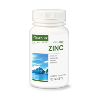 Chelated Zinc - 100 Tablets